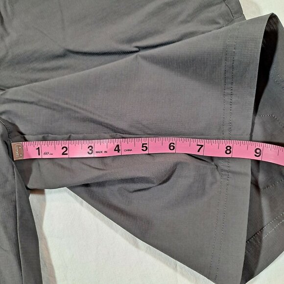 MIER Women's Size 8 Dark Grey Stretchy Hiking Camping Fishing Shorts Quick Dry - Picture 3 of 7